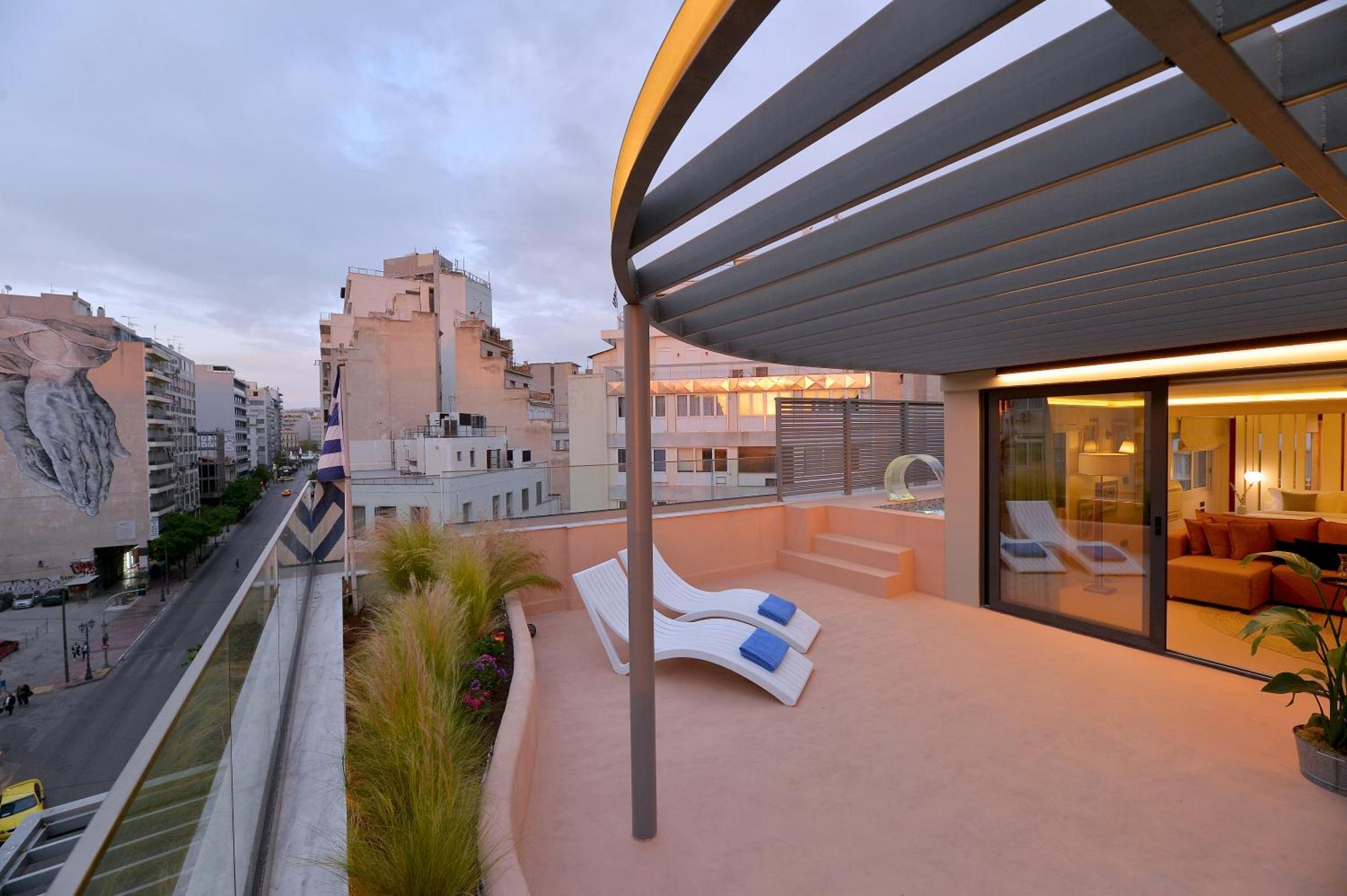 Alva Athens Hotel エクステリア 写真